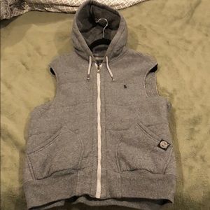 Polo hooded vest